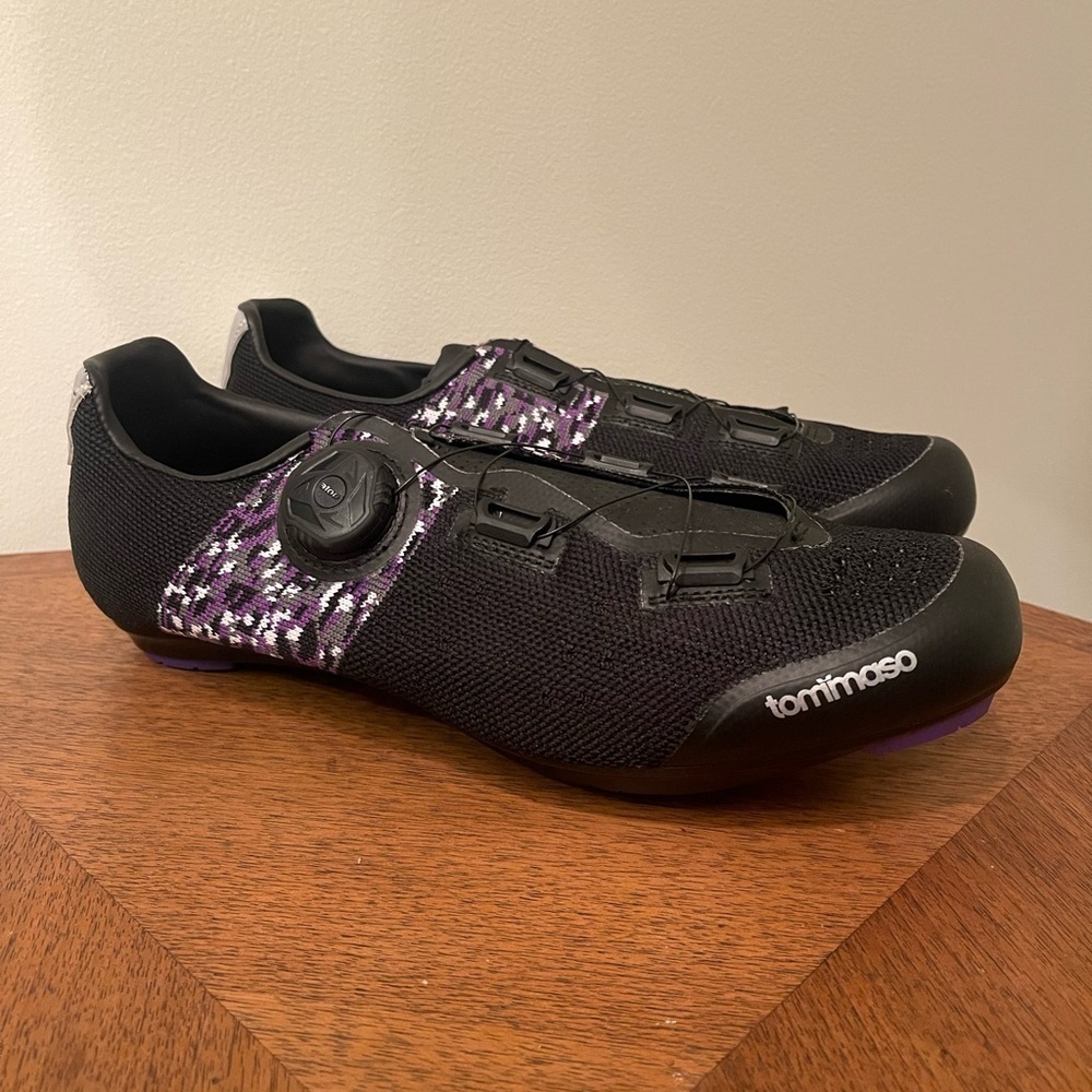 NWOB Tommaso Pista Aria Elite Cycling Shoes Size 41